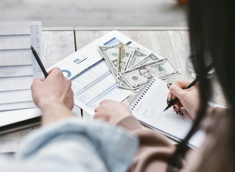 Budget spreadsheet and planner template — digital product side hustle ideas validated by Reddit
